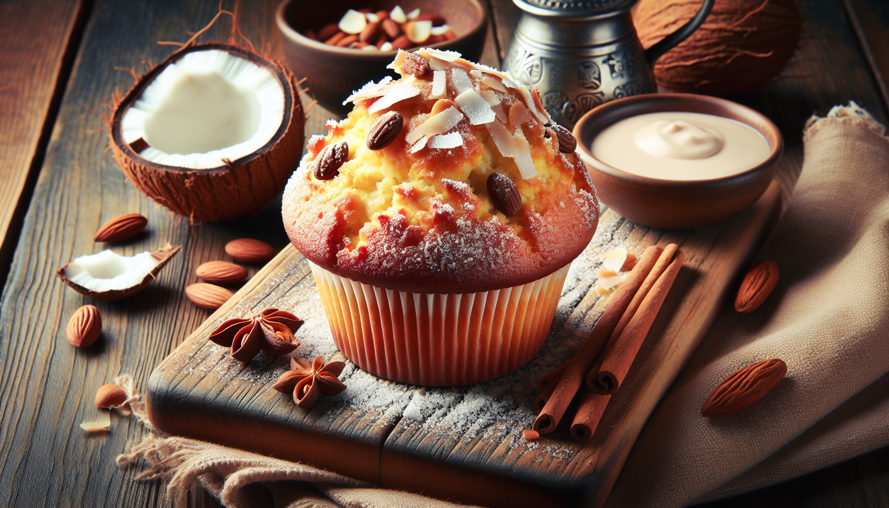 muffin al cocco